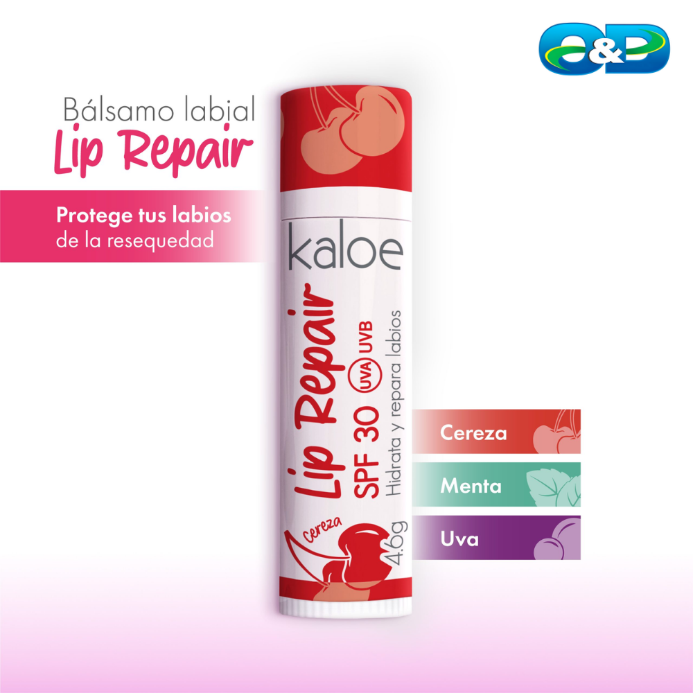 Bálsamo Labial Lip Repair KALOE x 4.6gr