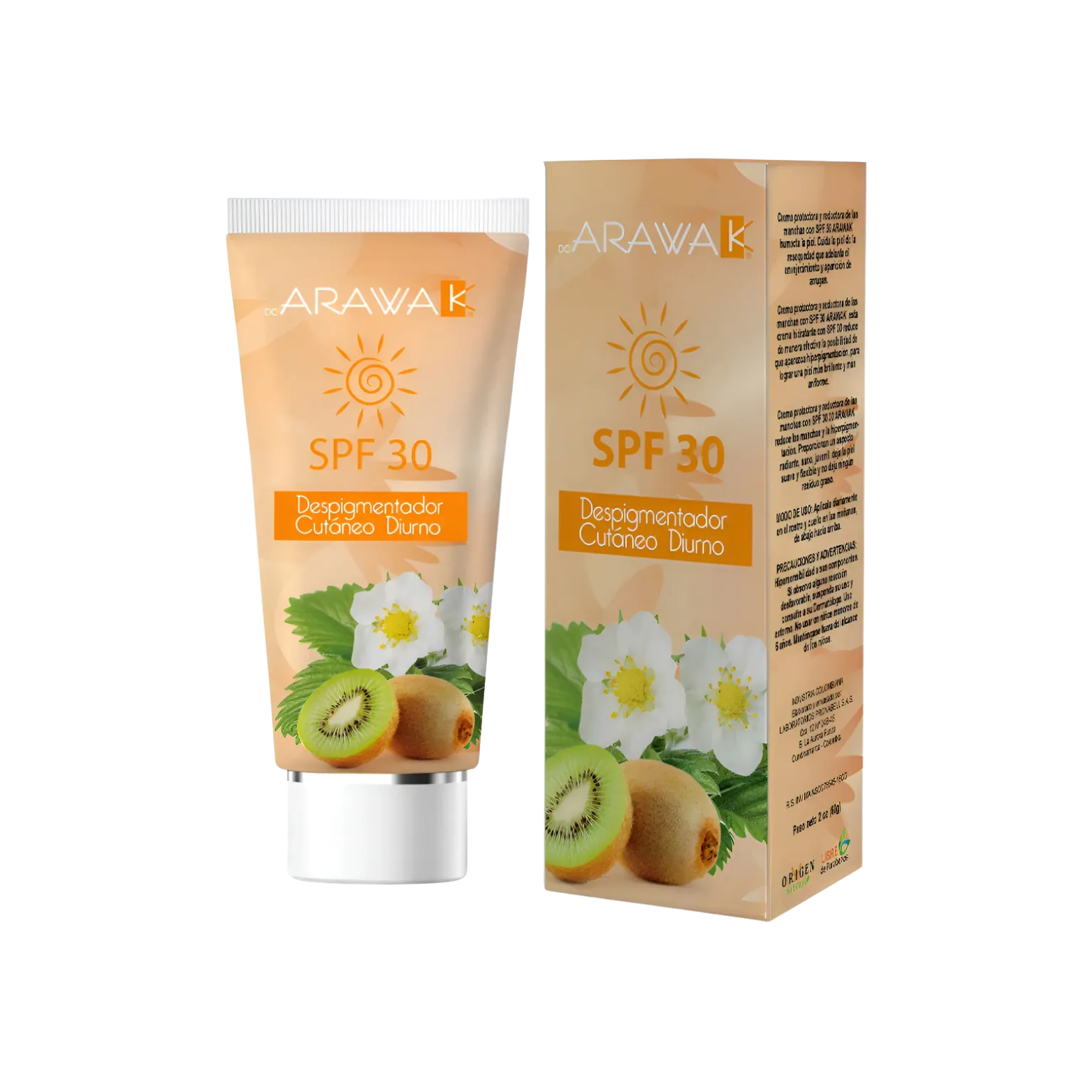Despigmentador Cutáneo Diurno Crema ARAWAK 60g