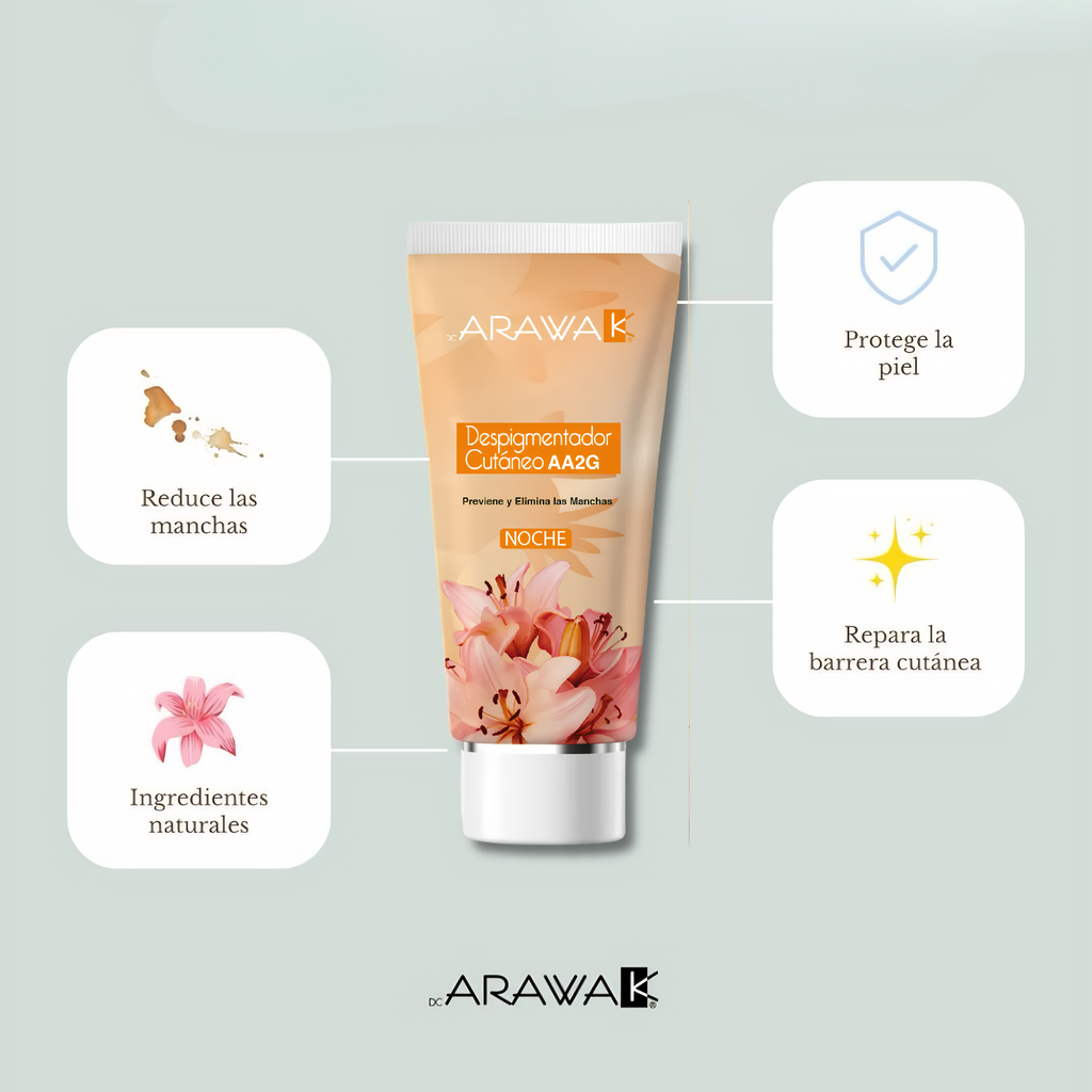 Despigmentador Cutáneo Para Noche Crema ARAWAK 60g