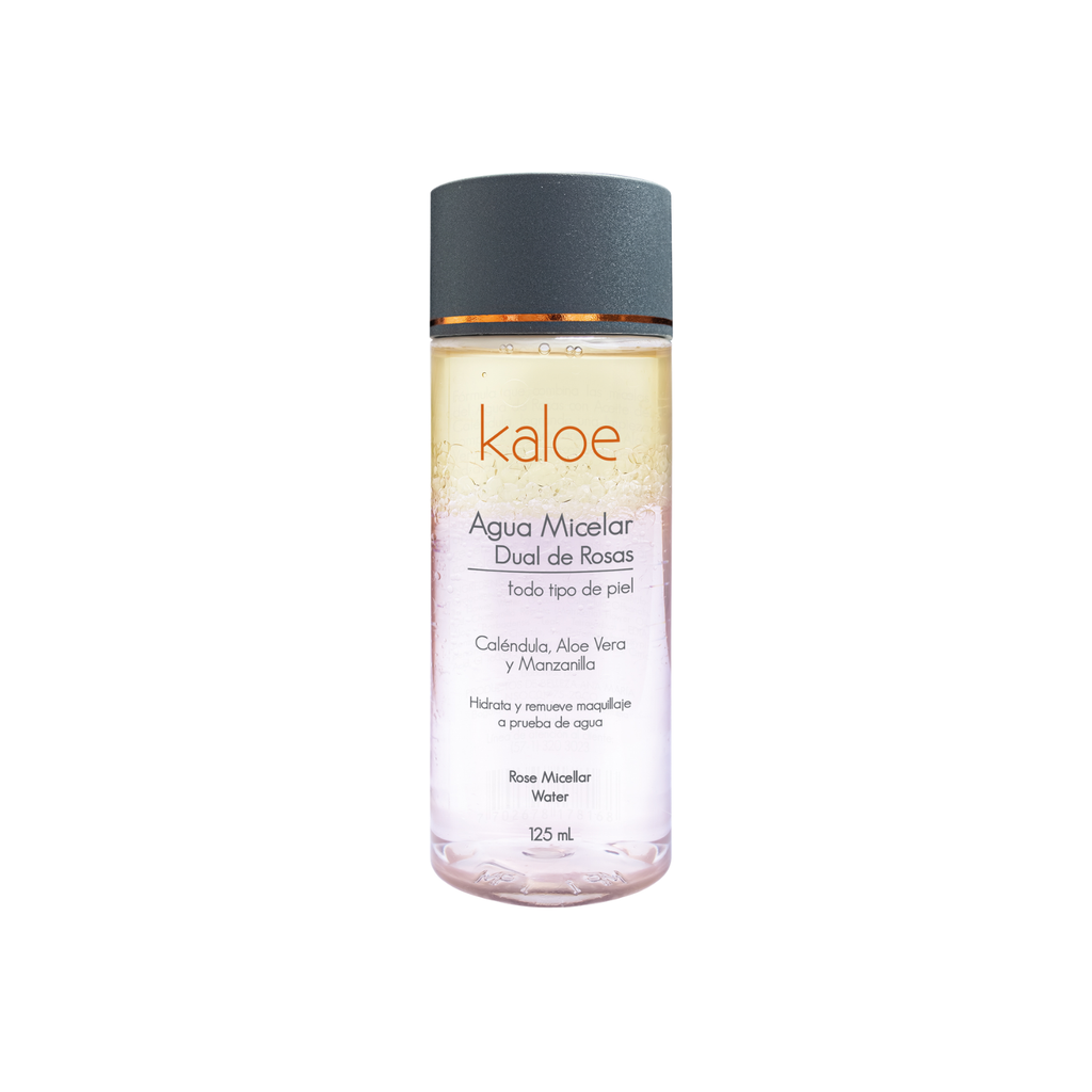 Agua Micelar Dual de Rosas KALOE x 125ml