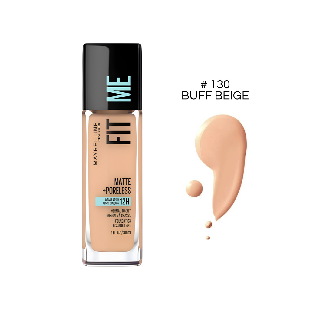 Base Líquida FIT ME MATTE MAYBELLINE Matte + PoreLess x 30ml