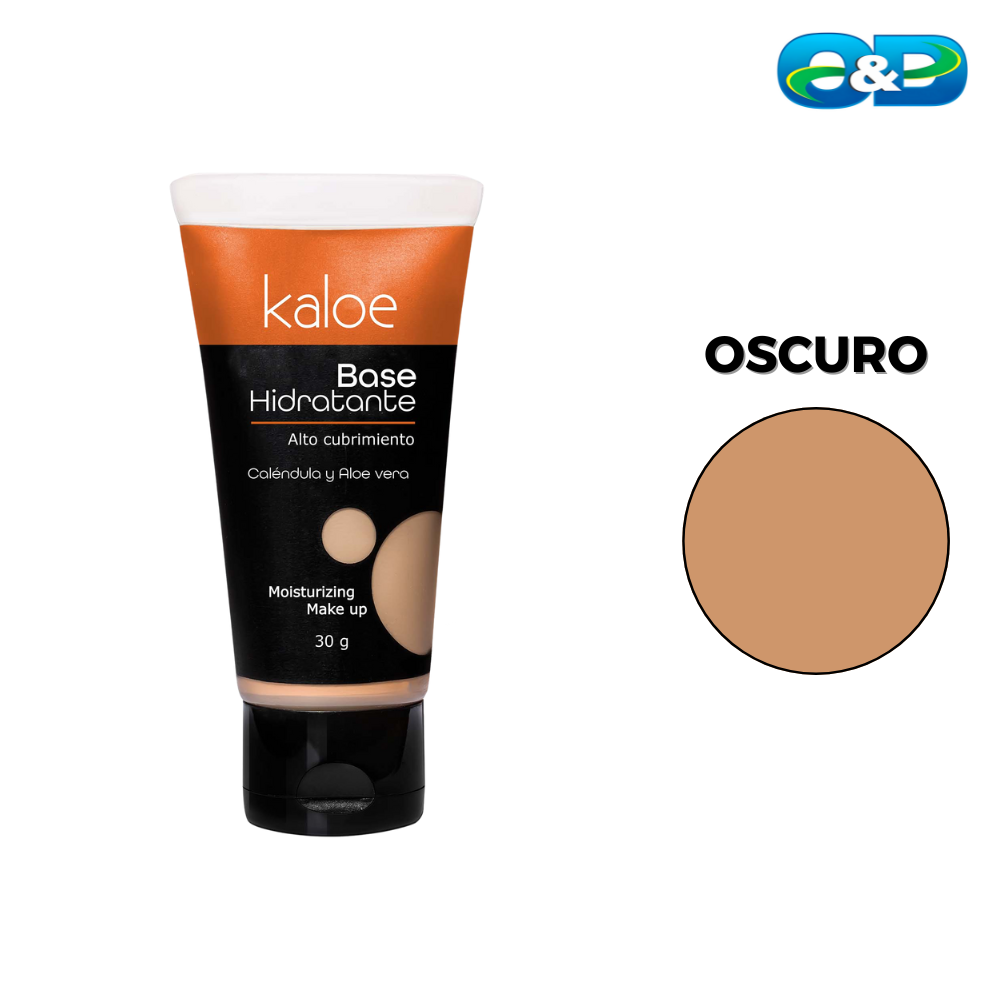 Base Hidratante Alto Cubrimiento KALOE x 30gr