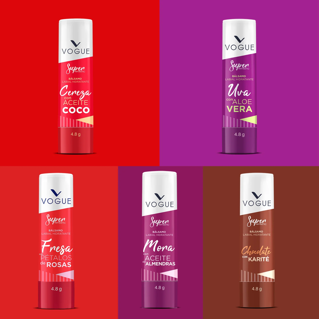 Bálsamo Labial Kiss My Lips VOGUE x 4,6gr