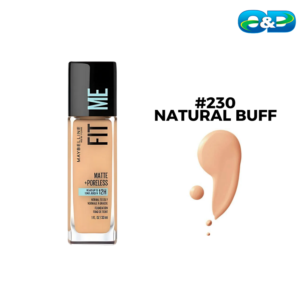 Base Líquida FIT ME MATTE MAYBELLINE Matte + PoreLess x 30ml
