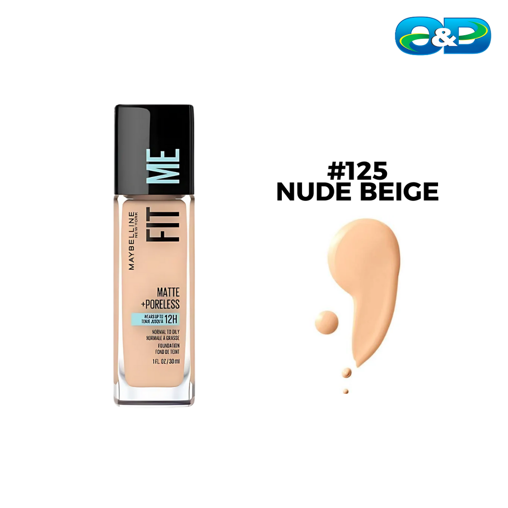 Base Líquida FIT ME MATTE MAYBELLINE Matte + PoreLess x 30ml