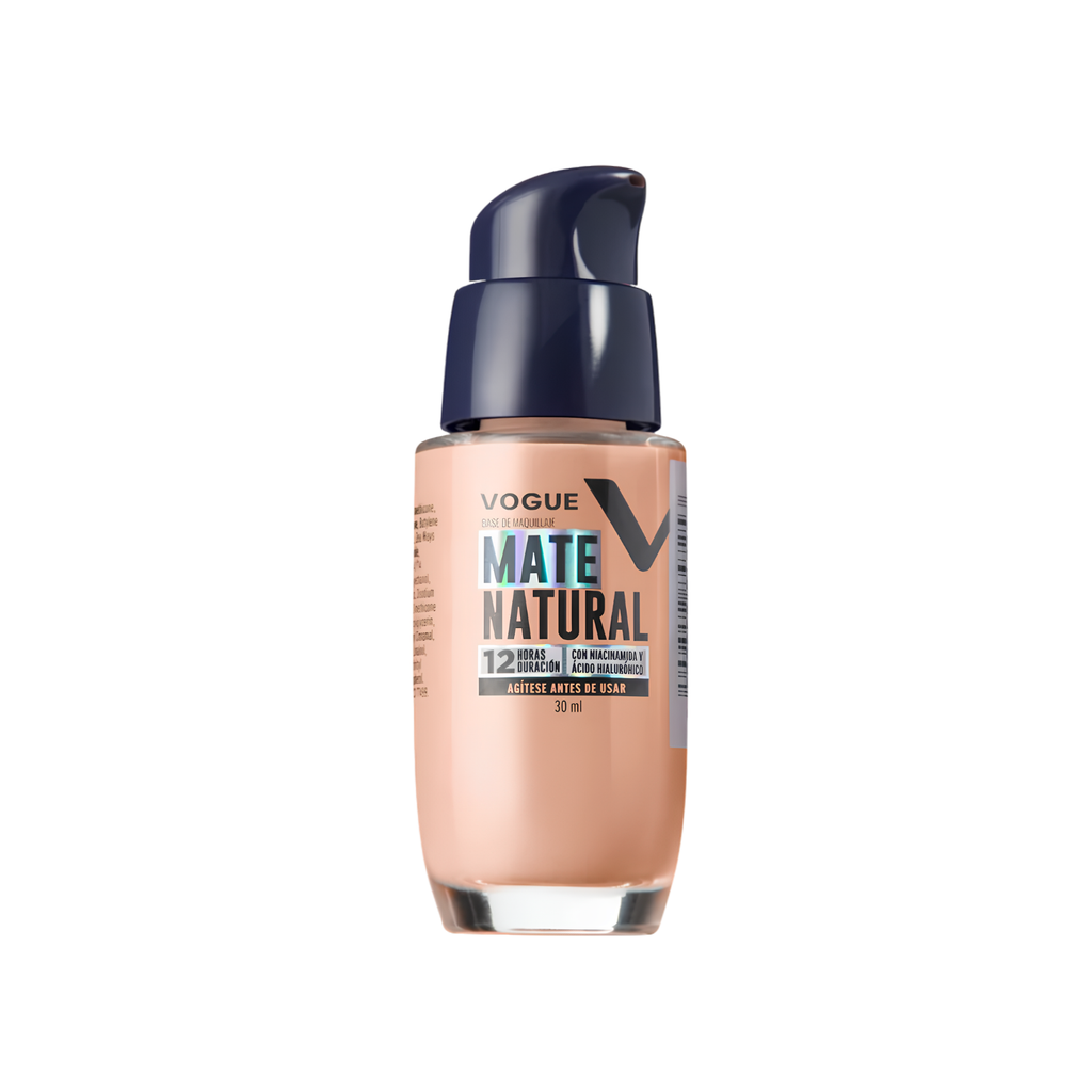 Base Líquida Mate Natural VOGUE x 30ml