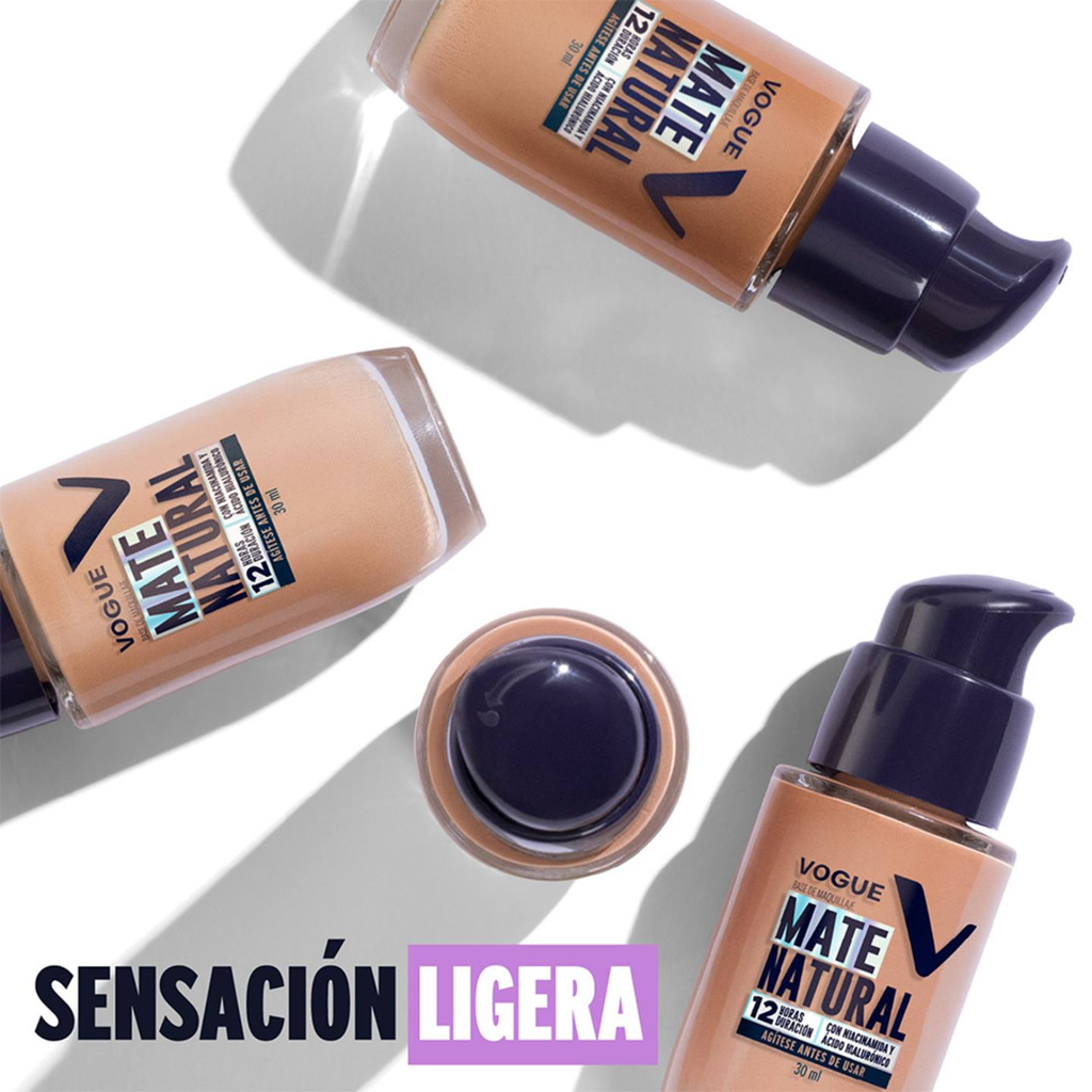 Base Líquida Mate Natural VOGUE x 30ml