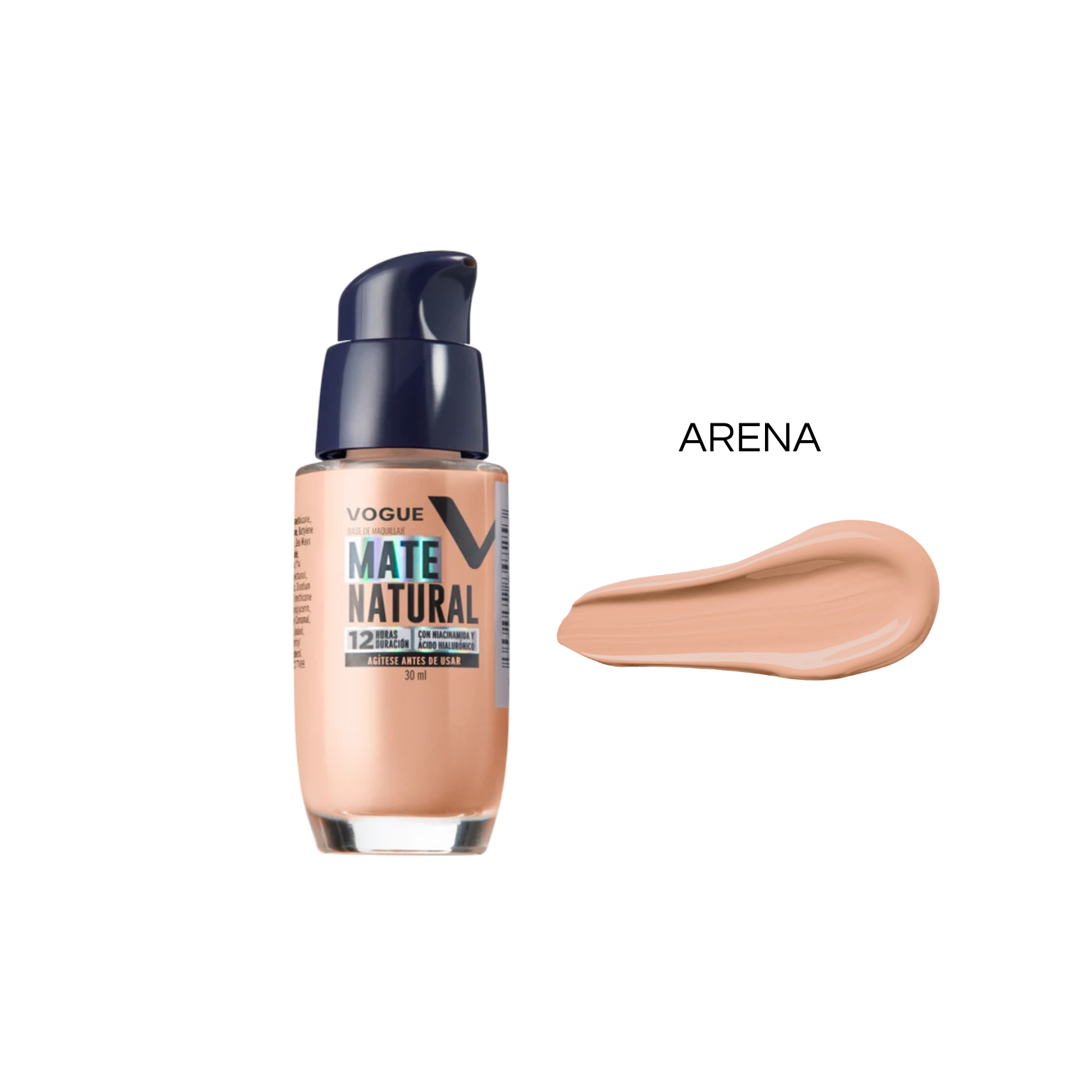 Base Líquida Mate Natural VOGUE x 30ml