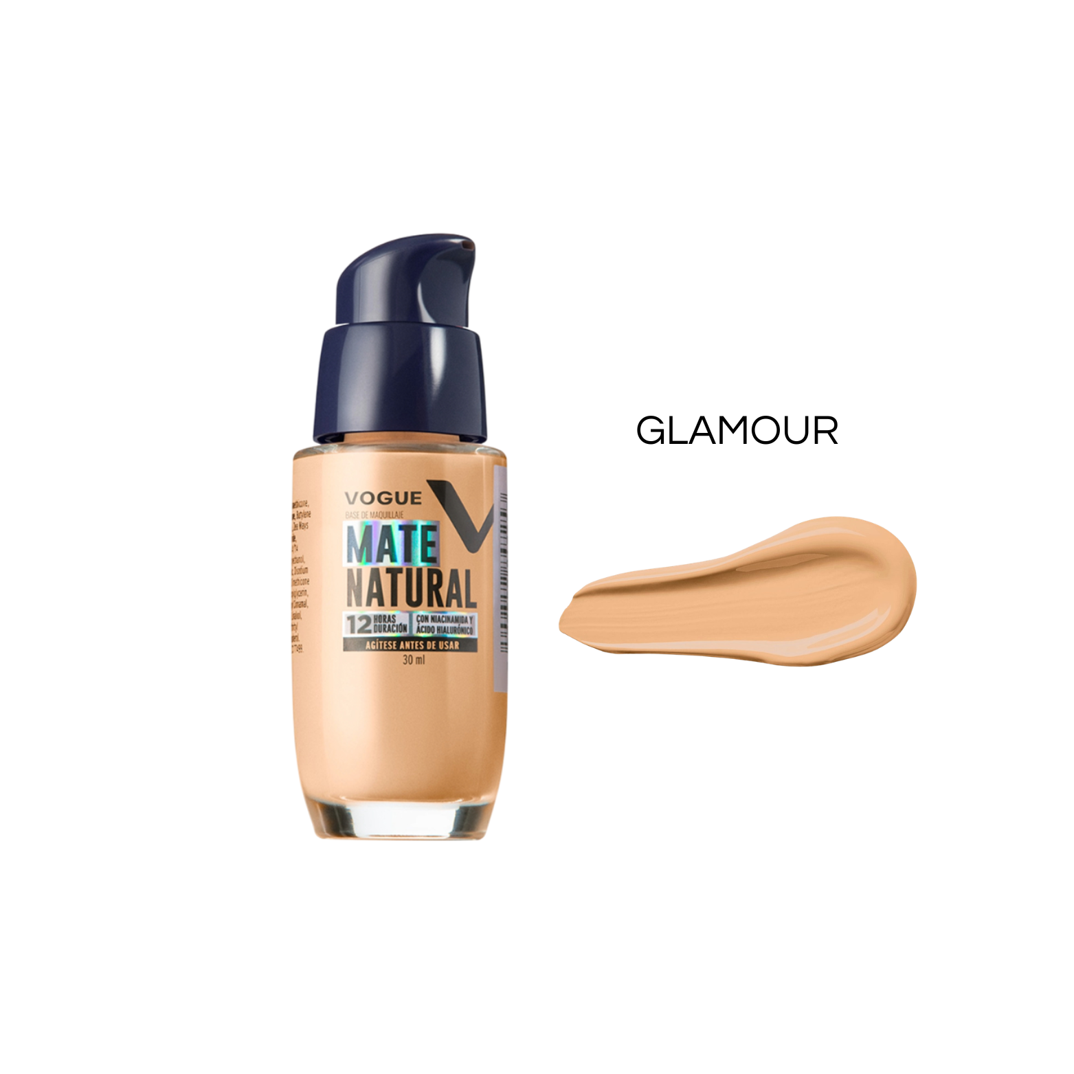 Base Líquida Mate Natural VOGUE x 30ml