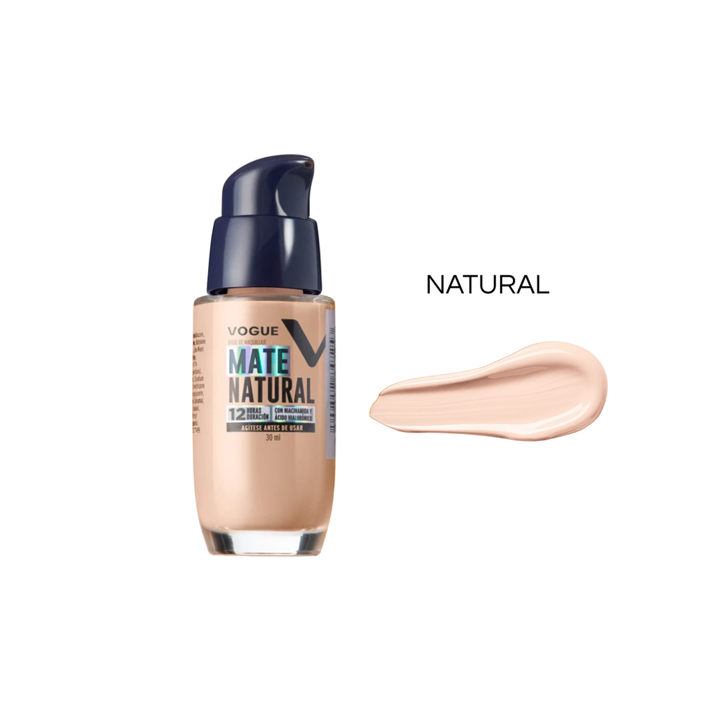 Base Líquida Mate Natural VOGUE x 30ml