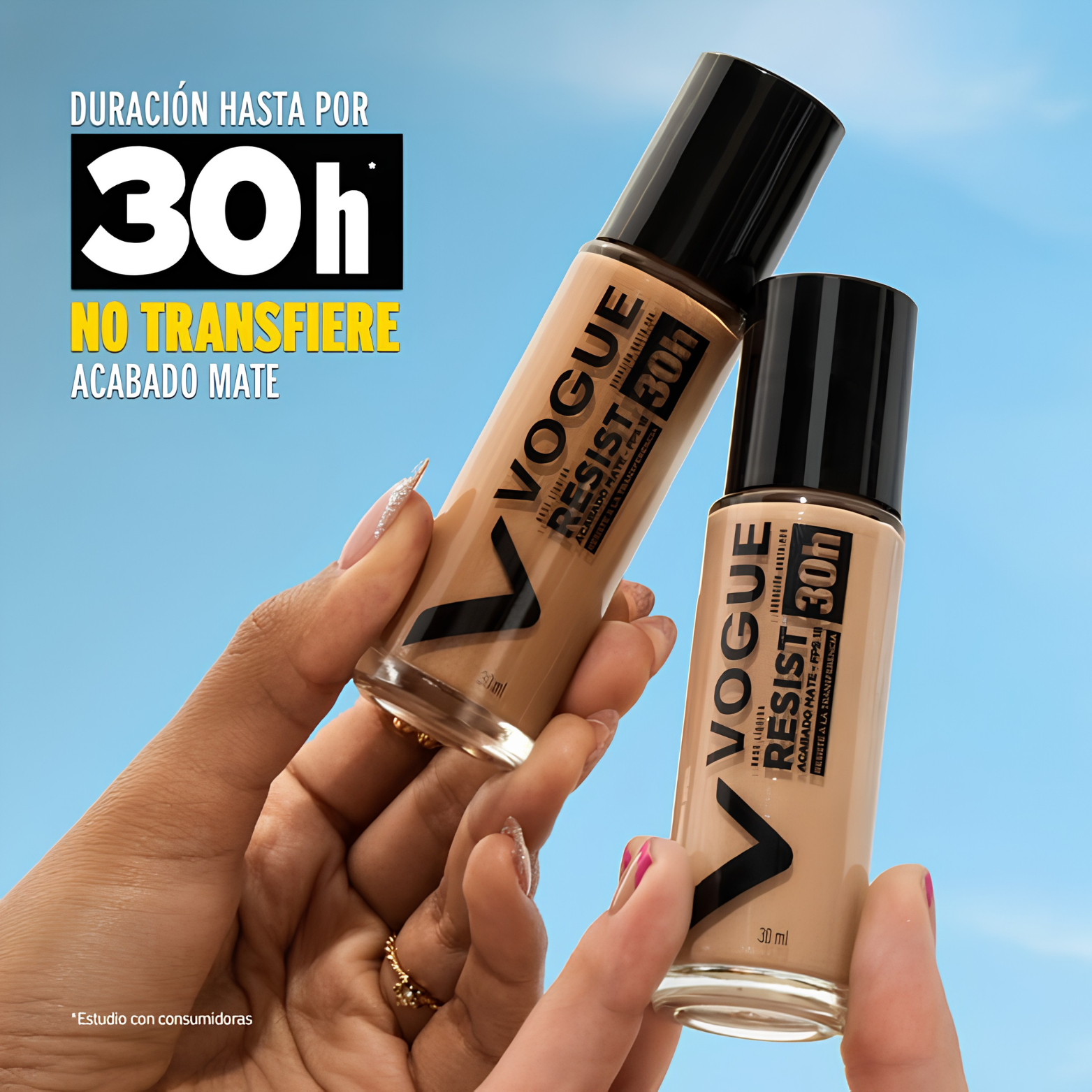Base Líquida Resist VOGUE x 30ml