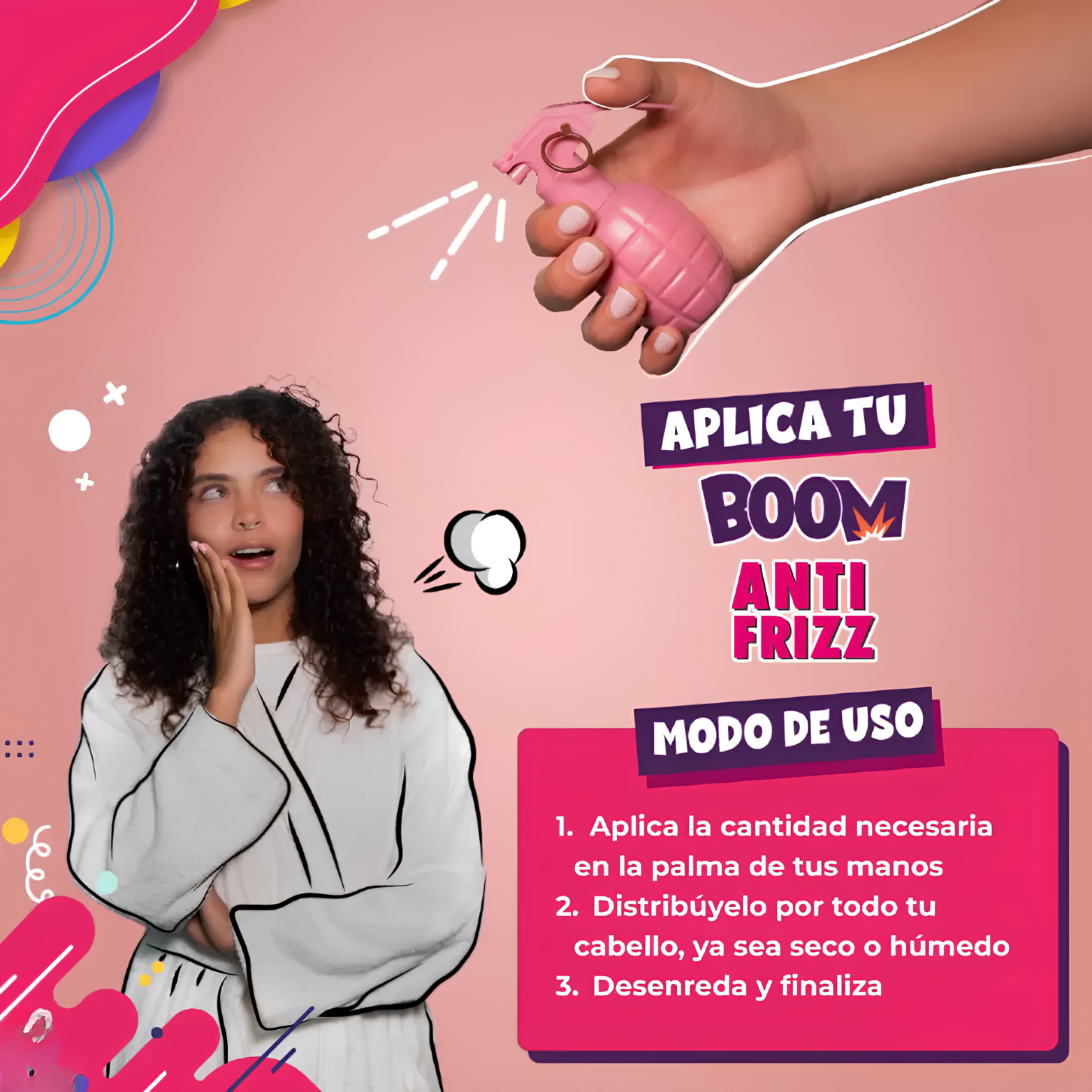 Boom Antifrizz PONTO