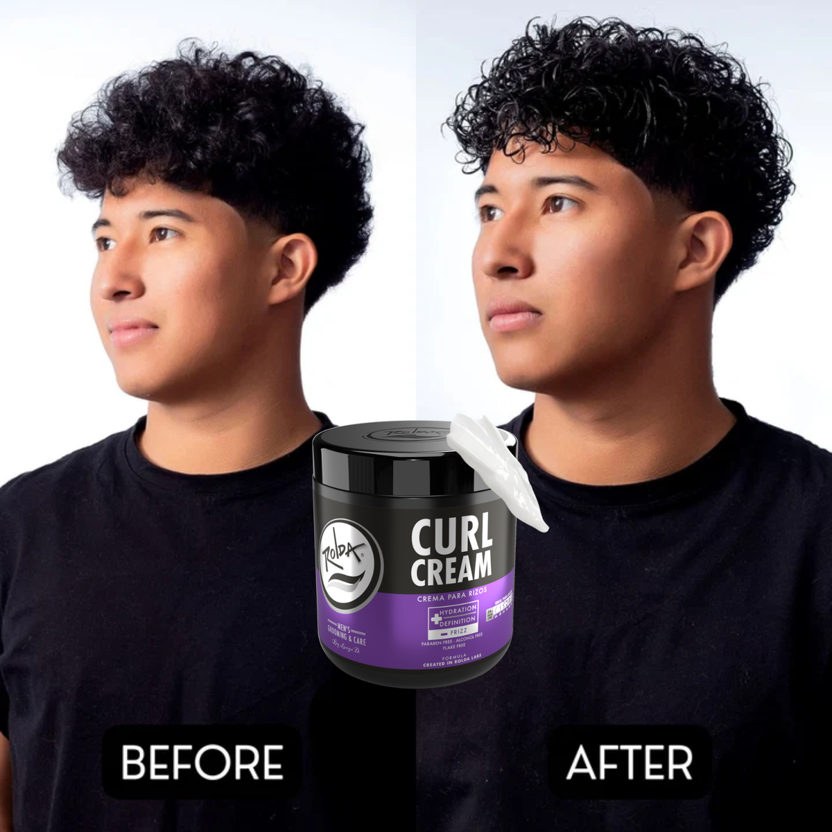 Crema Para Rizos Curl Cream ROLDA x 500gr