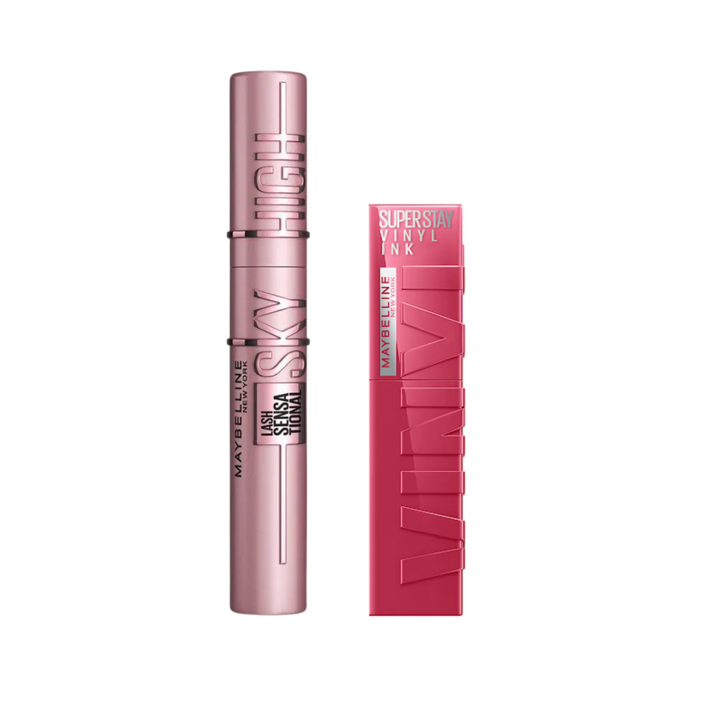 Combo 1: Labial Vinyl ink + Máscara Sky high