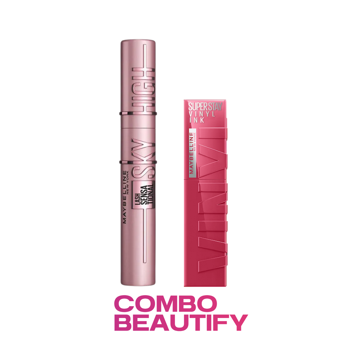 Combo 1: Labial Vinyl ink + Máscara Sky high