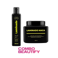 Combo 3: Crema alisadora LAMINADO 250 ML + Mascarilla Maca LAMINADO