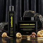 Combo 3: Crema alisadora LAMINADO 250 ML + Mascarilla Maca LAMINADO
