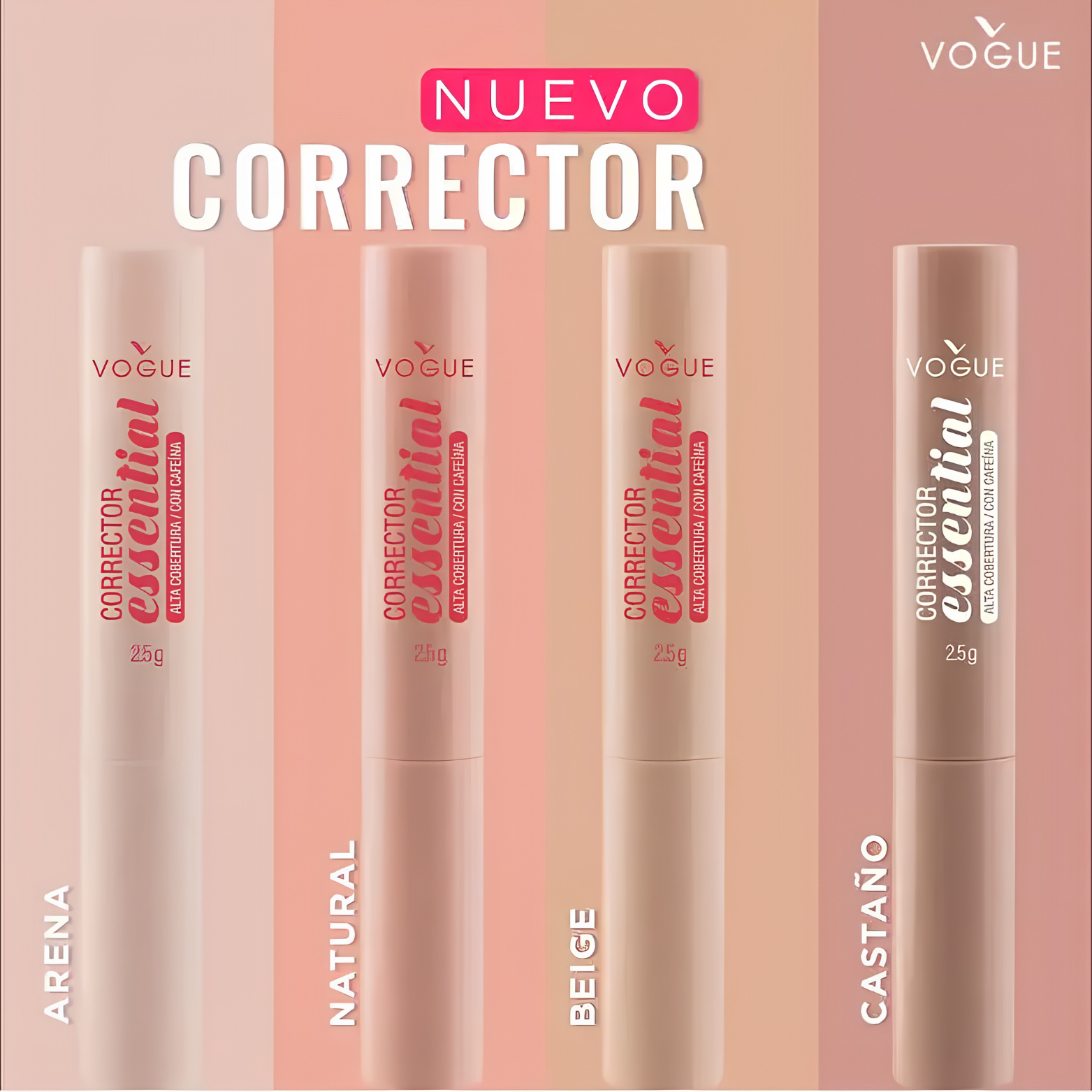 Corrector Essential VOGUE x 2,5gr en barra