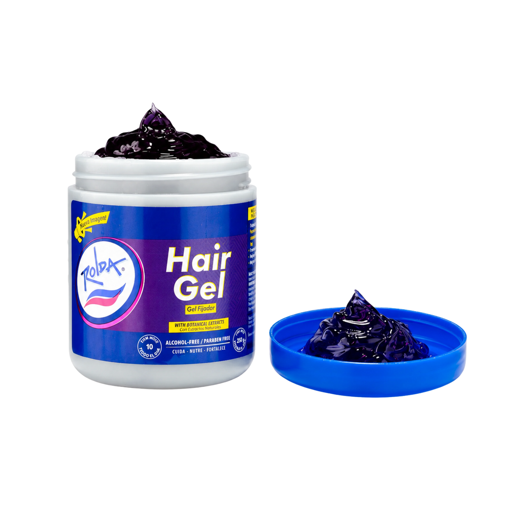 Gel Fijador Morado ROLDA Extrafuerte Sin Alcohol