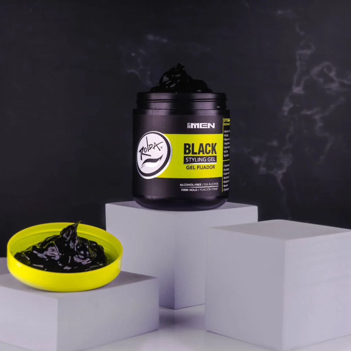 Black Styling Gel Fijador ROLDA