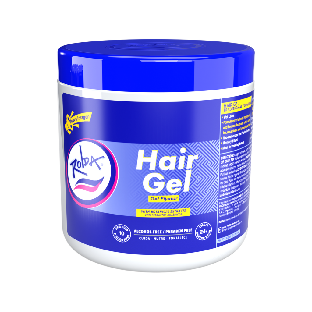 Gel Fijador Blanco ROLDA Extrafuerte Sin Alcohol