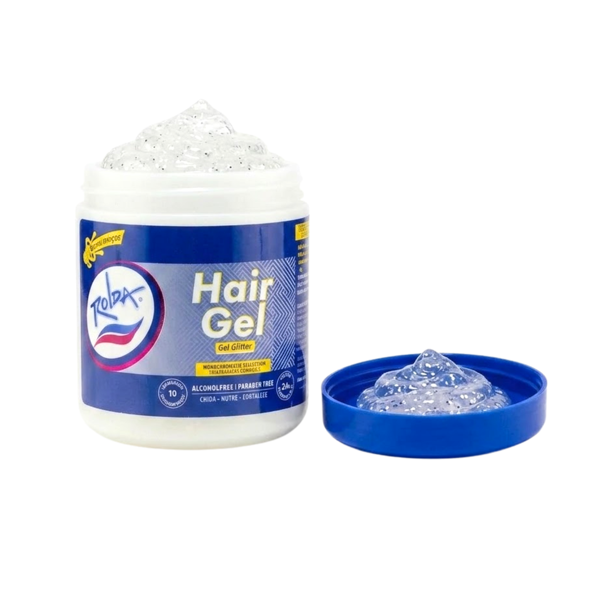 Gel Fijador Blanco ROLDA Extrafuerte Sin Alcohol