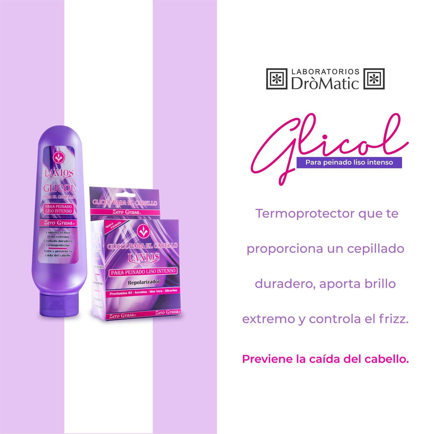 Glicol Para El Cabello DROMATIC