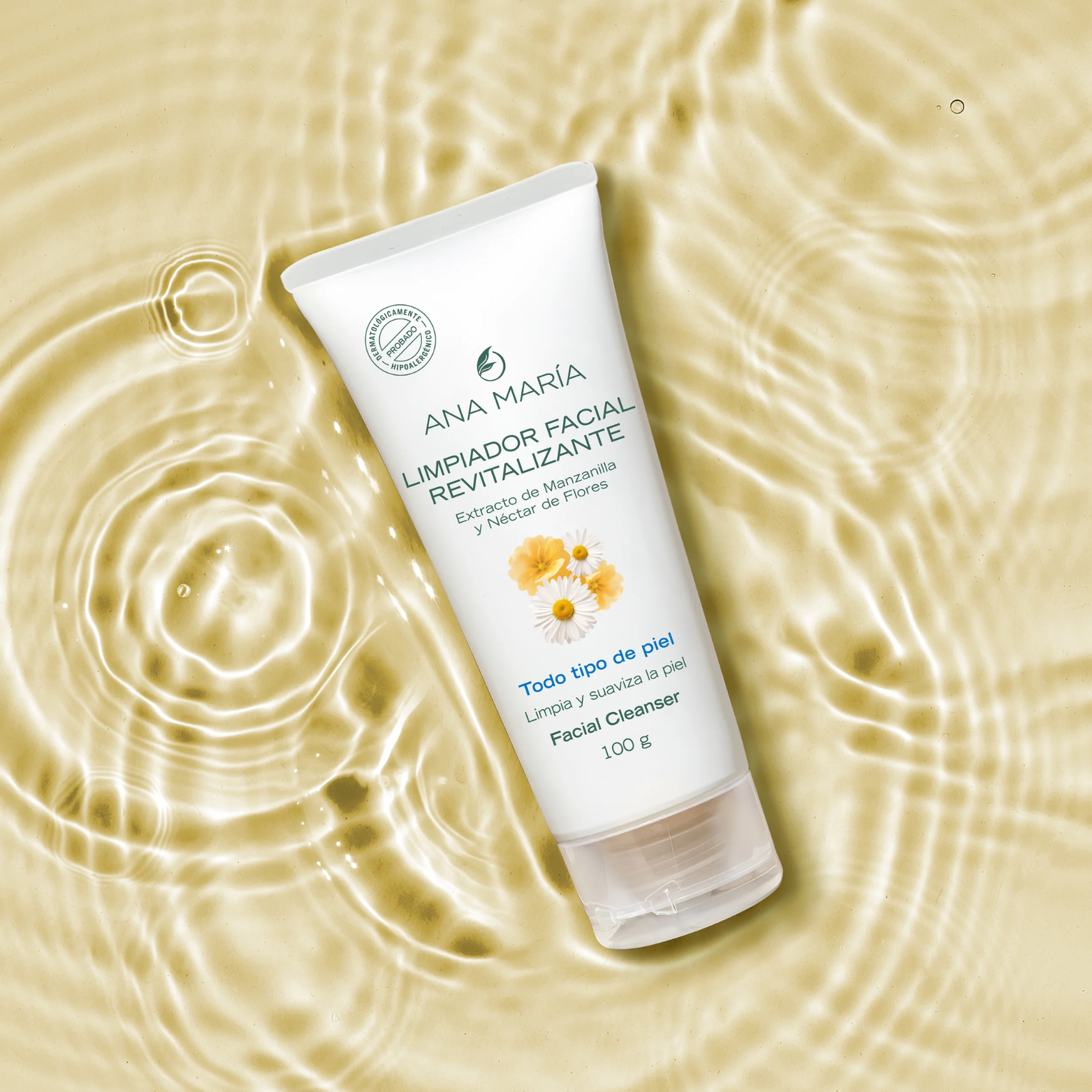 Jabón Facial Revitalizante ANA MARÍA Piel Normal - Seca x 100gr