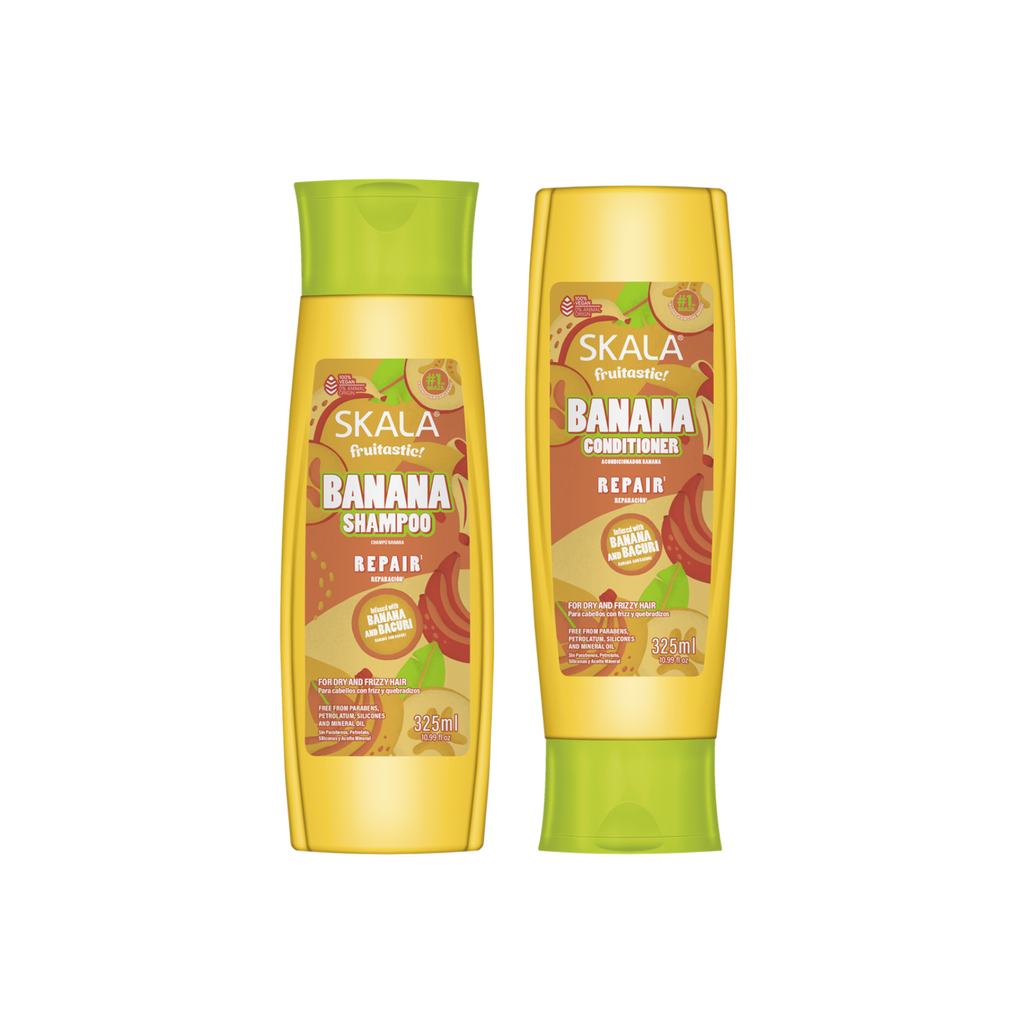 Kit Shampoo + Acondicionador Banana Frutástica SKALA
