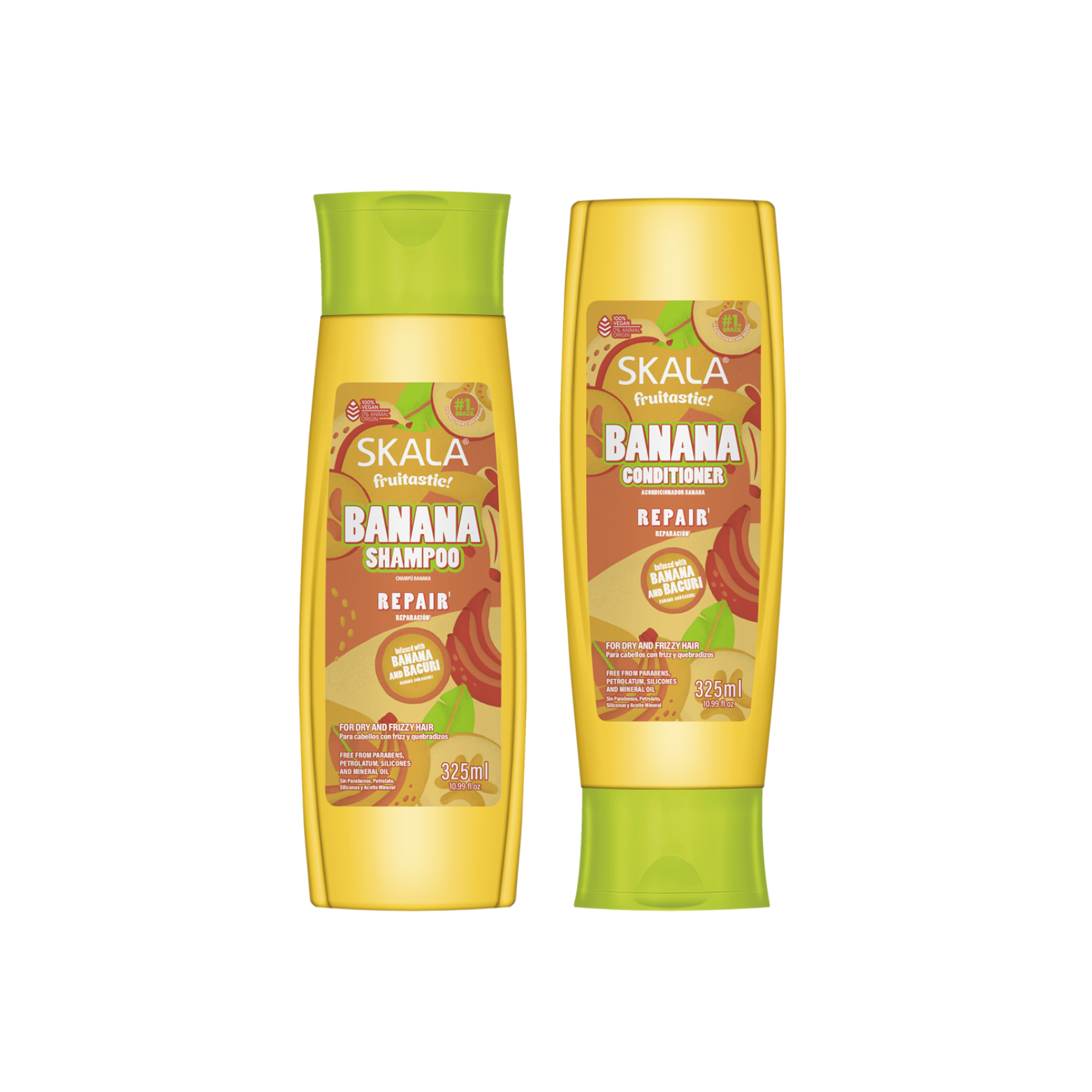 Kit Shampoo + Acondicionador Banana Frutástica SKALA