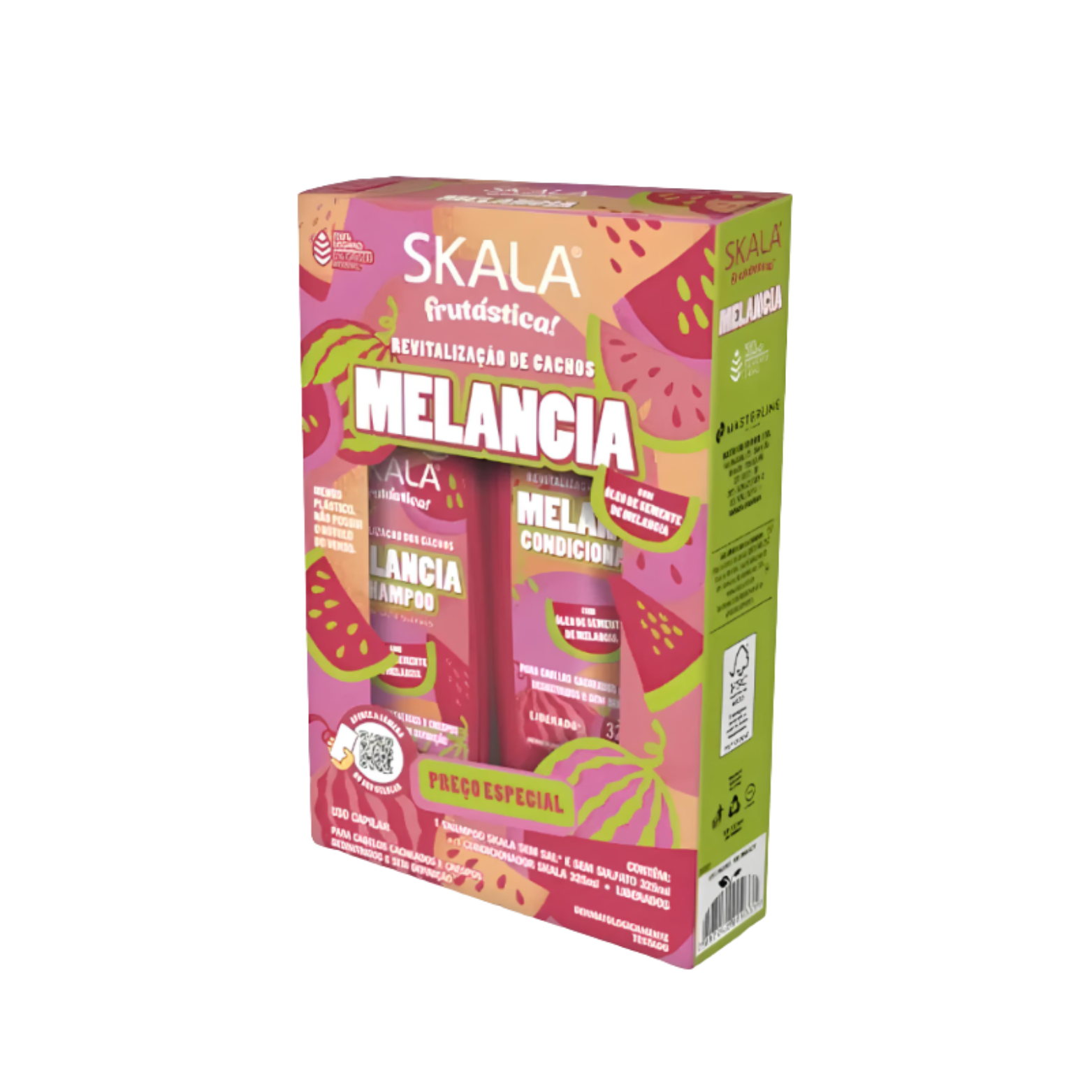 Kit Shampoo + Acondicionador Melancia Frutástica SKALA