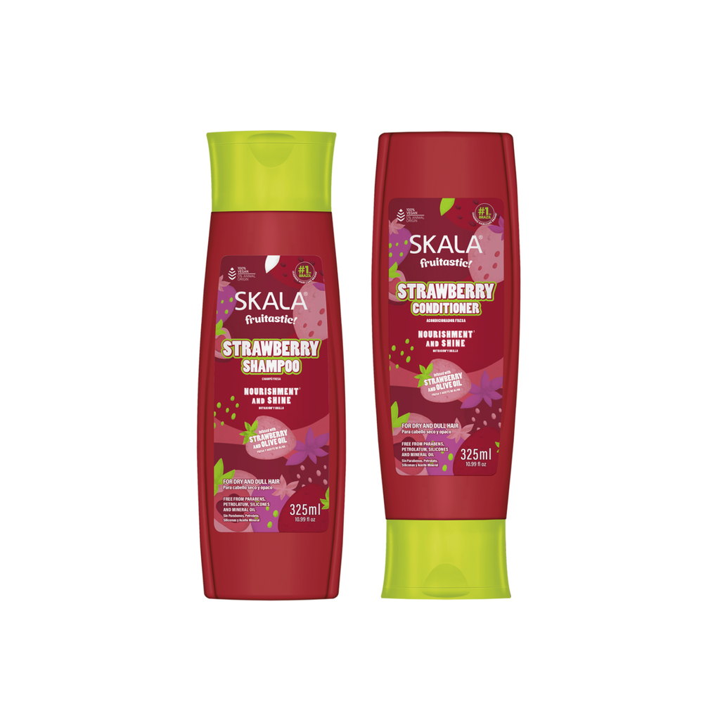 Kit Shampoo + Acondicionador Morango Frutástica SKALA