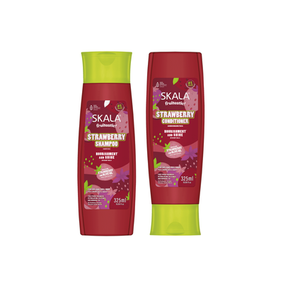 Kit Shampoo + Acondicionador Morango Frutástica SKALA