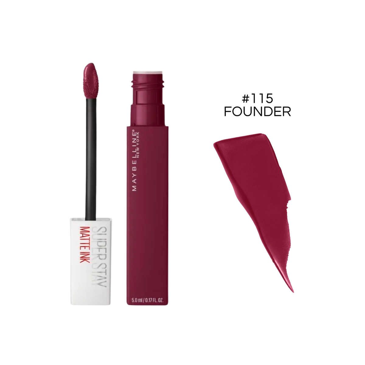 Labial Líquido SUPER STAY MATTE INK MAYBELLINE x 5ml