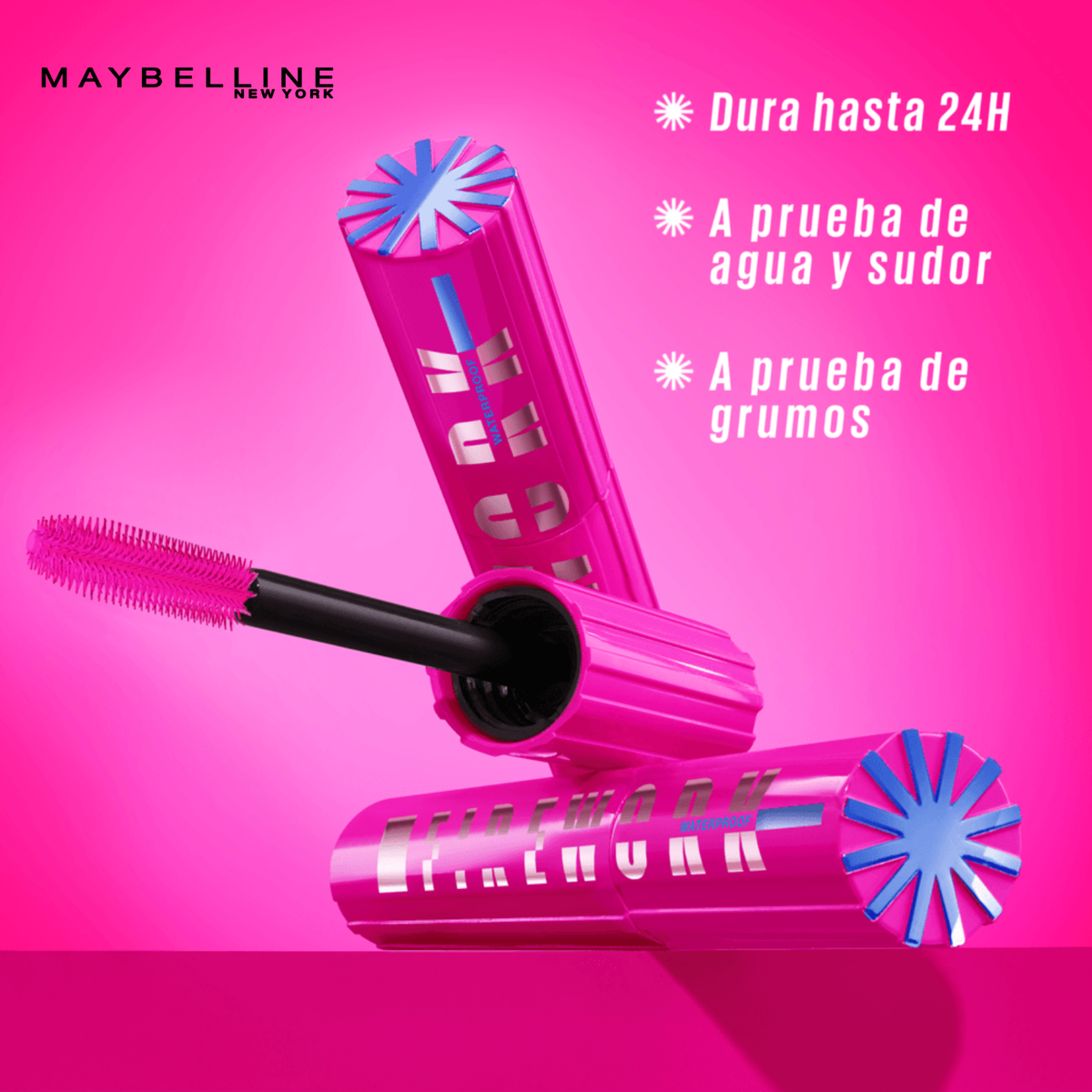 Máscara De Pestañas FIREWORK MAYBELLINE