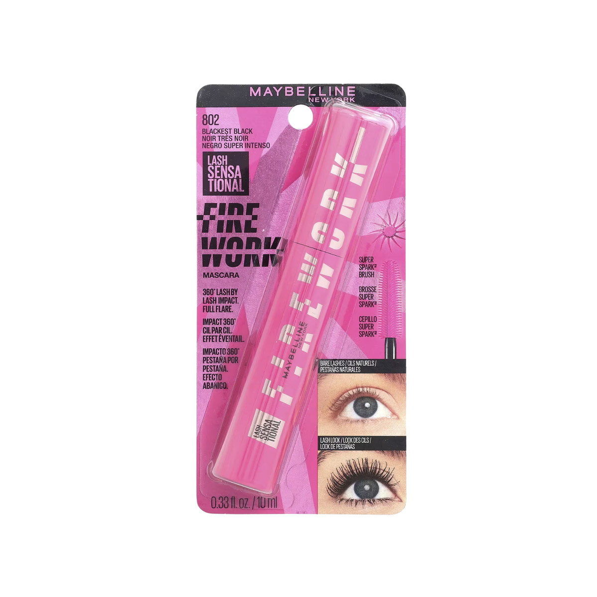 Máscara De Pestañas FIREWORK MAYBELLINE