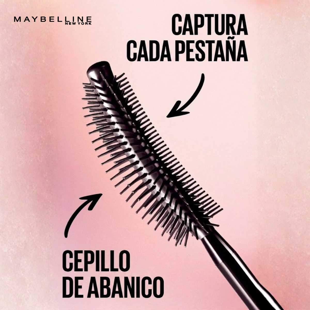 Máscara de pestañas LASH SENSATIONAL MAYBELLINE