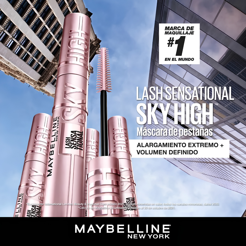 Máscara de Pestañas SKY HIGH MAYBELLINE Lash Sensational
