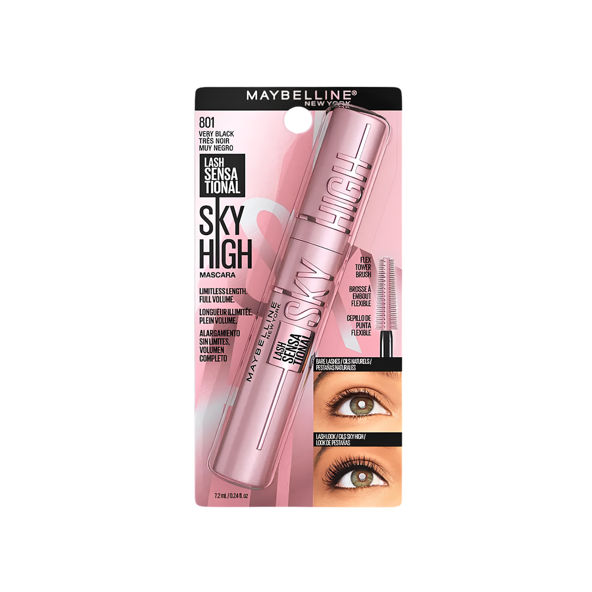 Máscara de Pestañas SKY HIGH MAYBELLINE Lash Sensational
