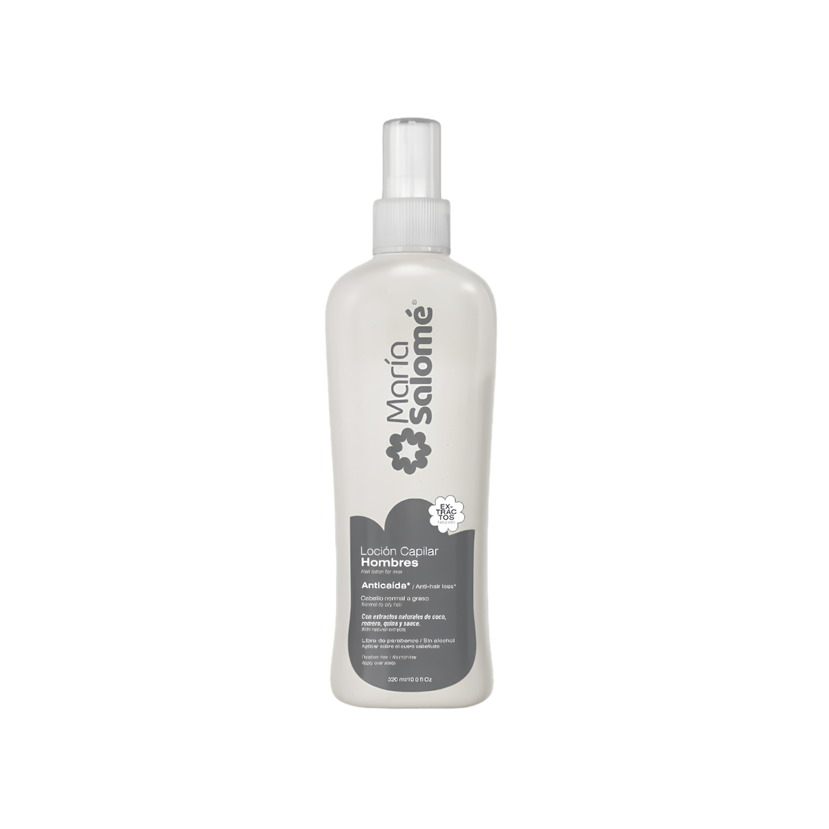 Loción Capilar Anticaída Hombres MARÍA SALOMÉ x 320ml