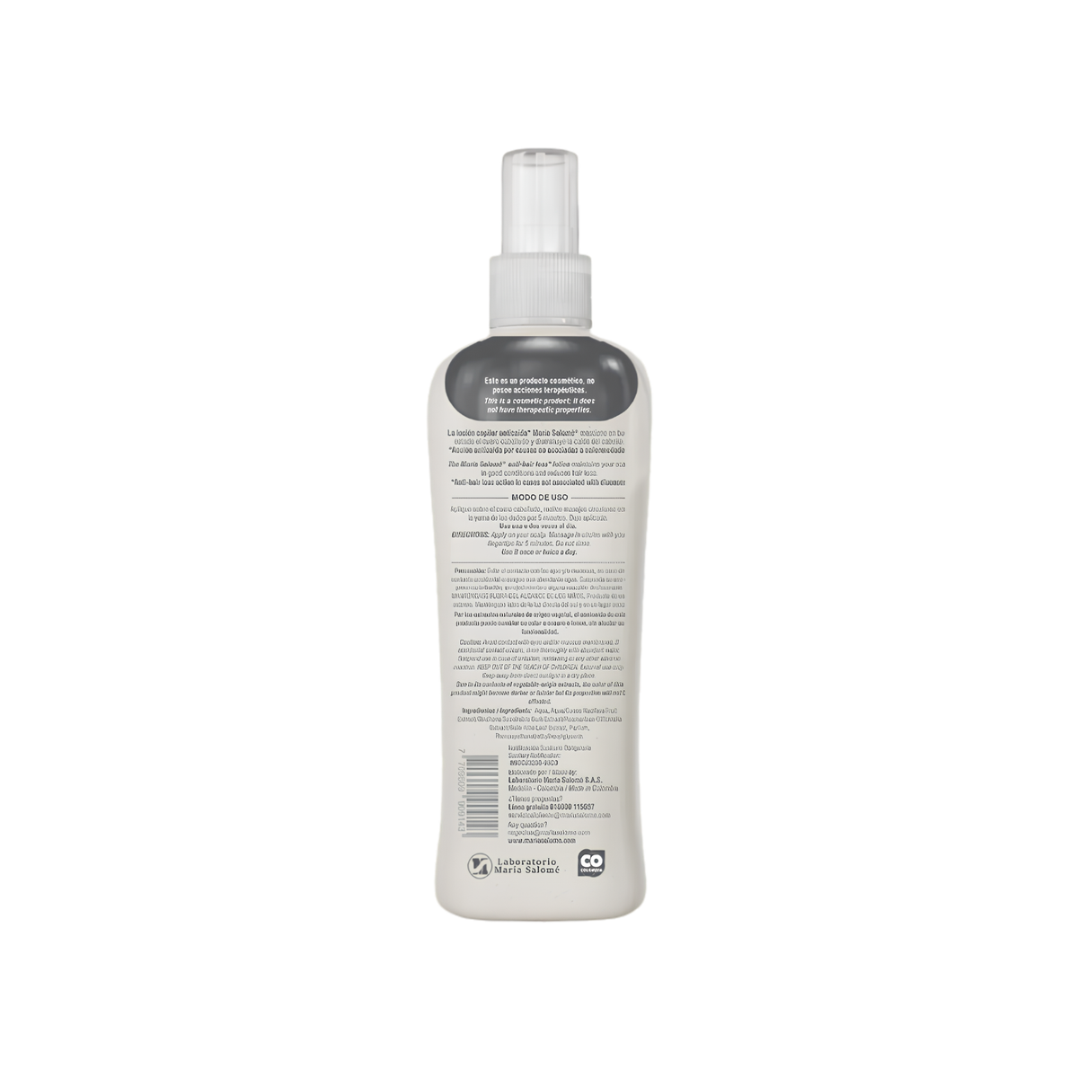 Loción Capilar Anticaída Hombres MARÍA SALOMÉ x 320ml
