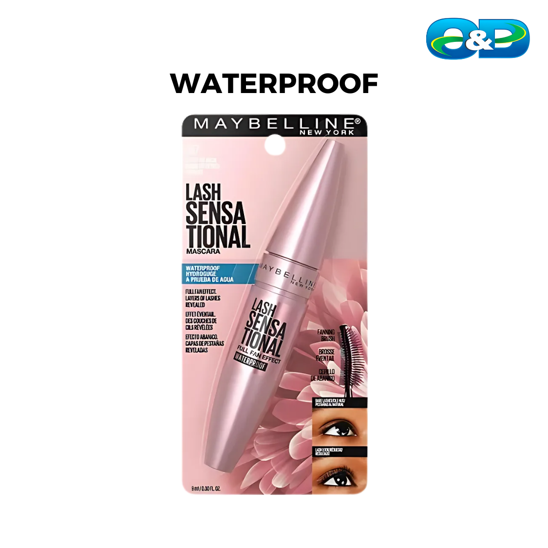 Máscara de pestañas LASH SENSATIONAL MAYBELLINE