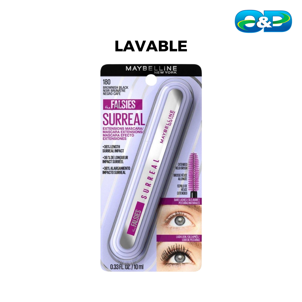 Máscara De Pestañas FALSIES SURREAL EXTENSIONS MAYBELLINE