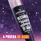 Máscara Pestañas al Infinitto negro intenso VOGUE X 9gr