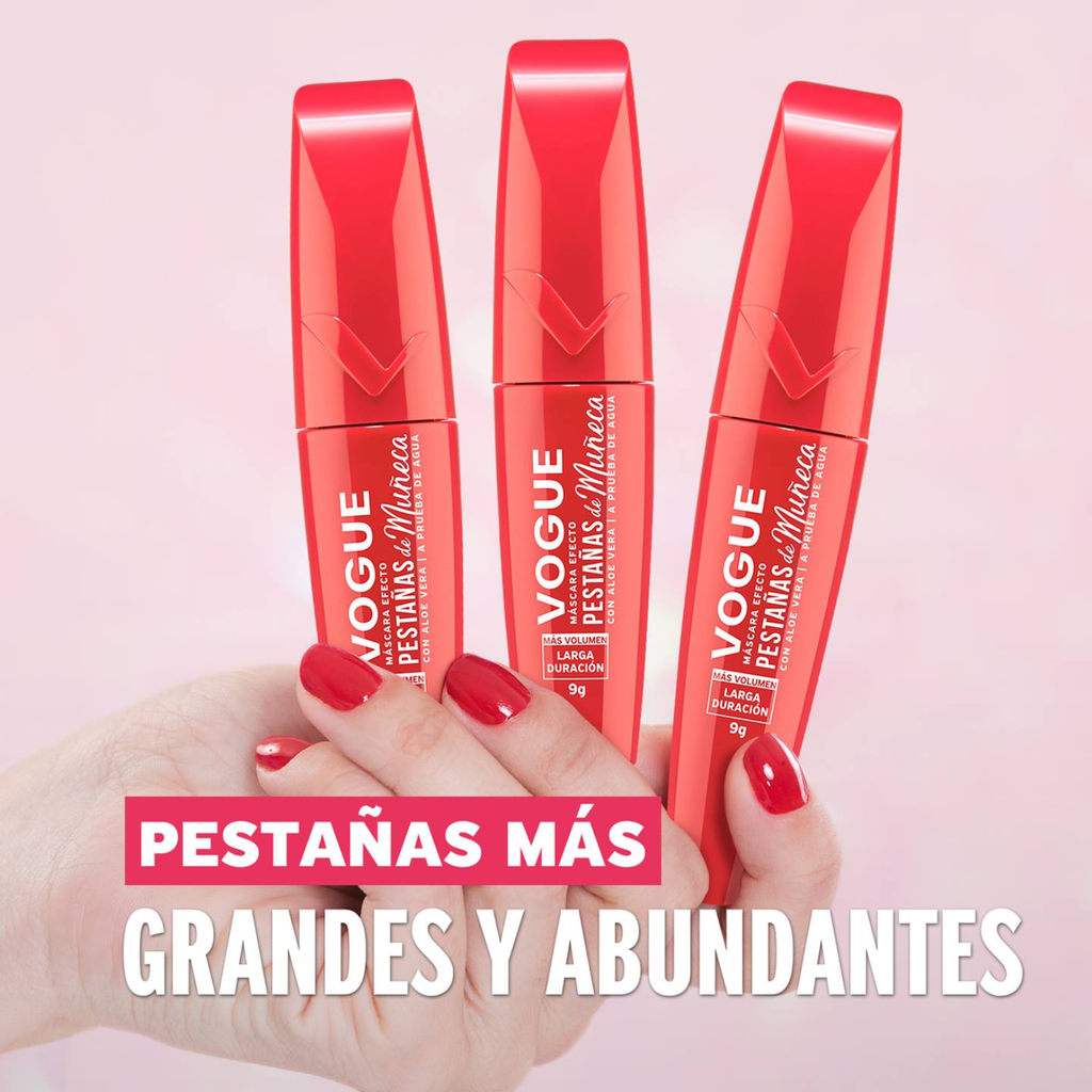 Máscara Efecto Pestañas De Muñeca VOGUE x 9gr