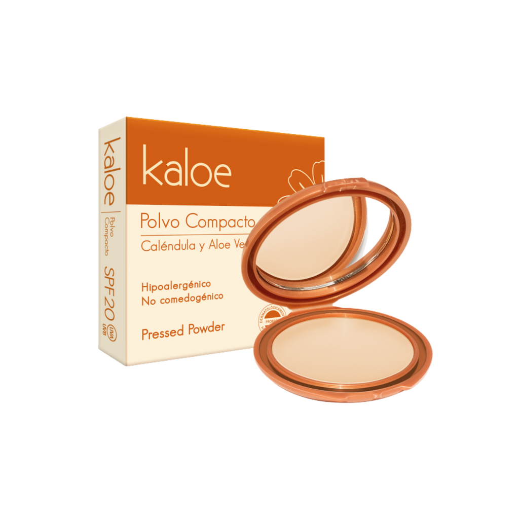 Polvo Facial Compacto SPF 20 KALOE x 15gr