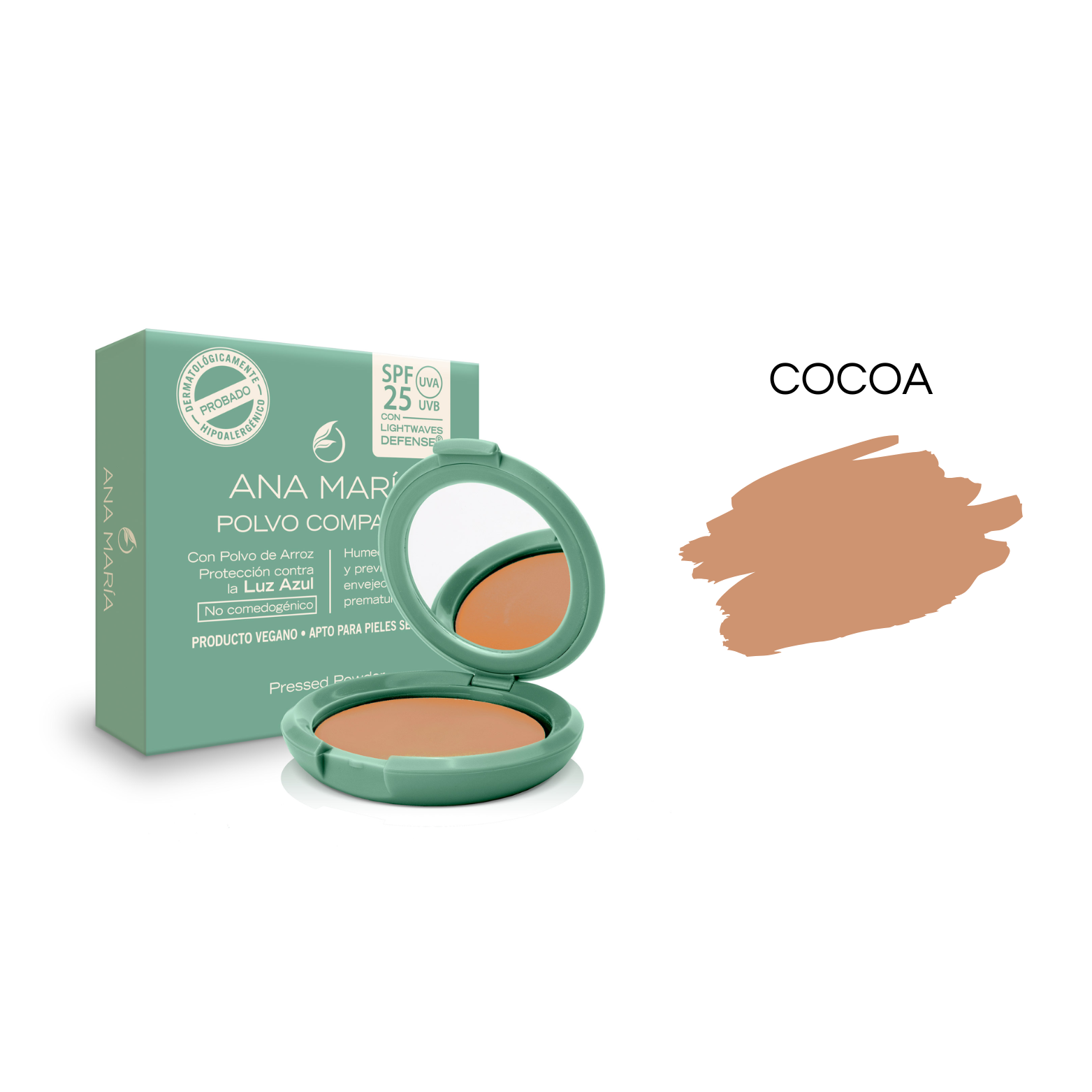 Polvo Compacto SPF 25 ANA MARÍA x 15gr