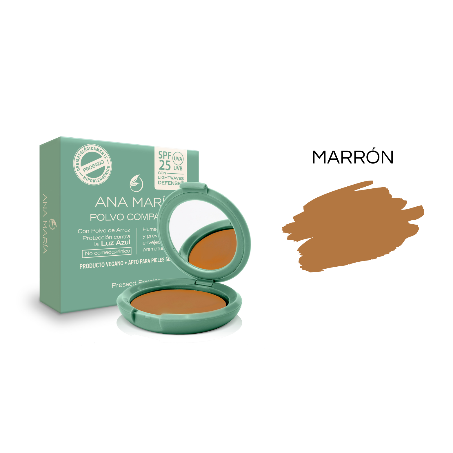 Polvo Compacto SPF 25 ANA MARÍA x 15gr