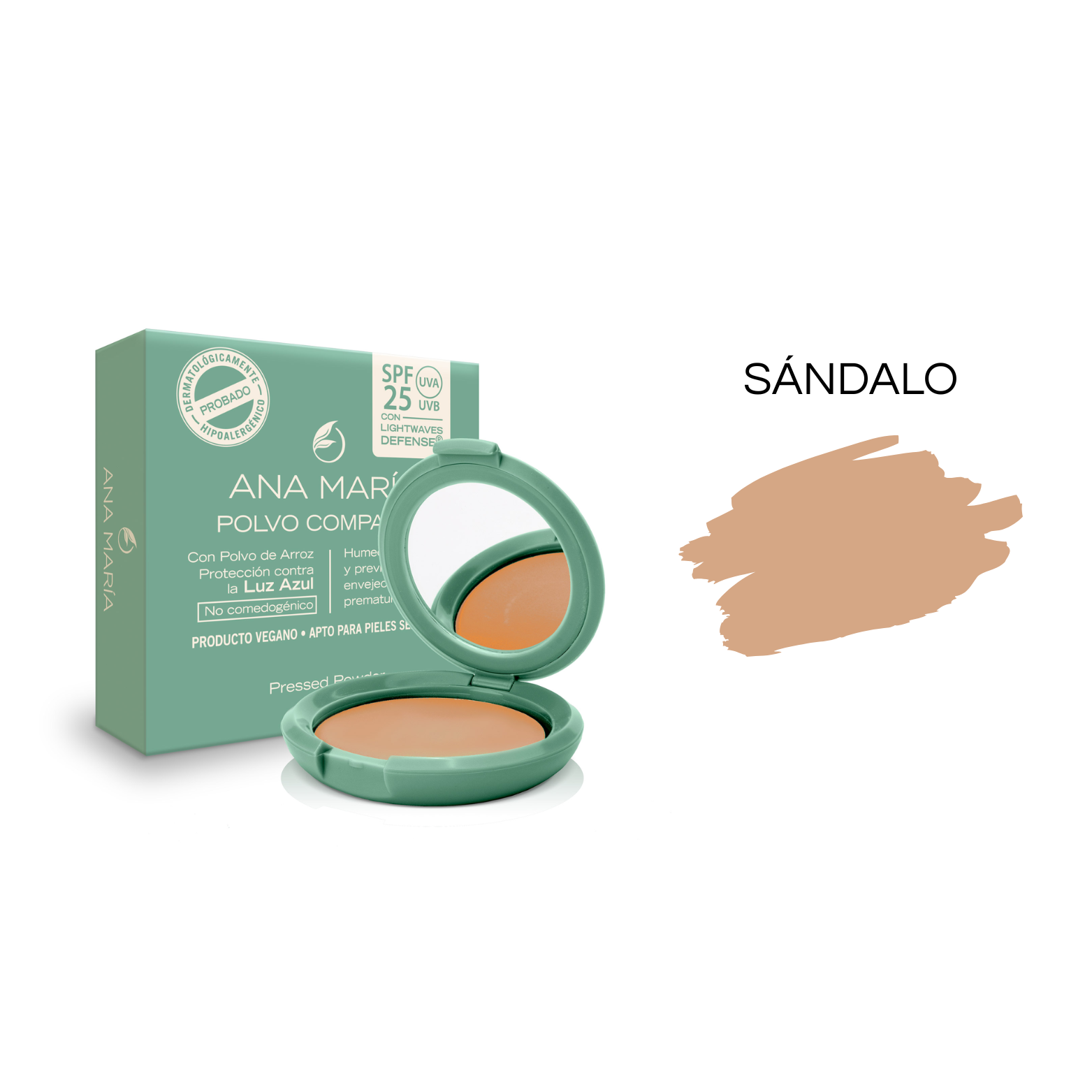 Polvo Compacto SPF 25 ANA MARÍA x 15gr