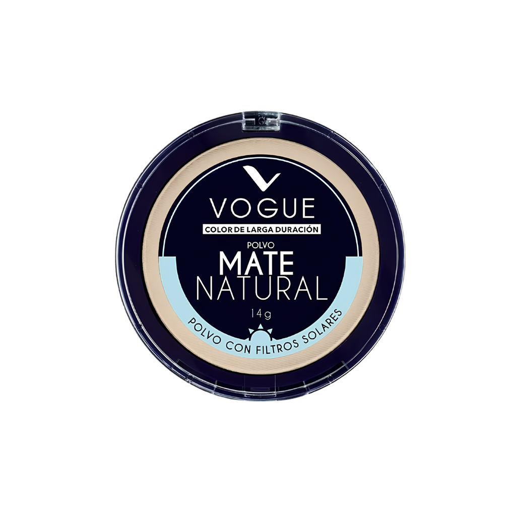 Polvo Compacto Mate Natural VOGUE x 14gr